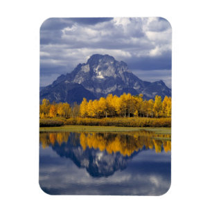 USA, Wyoming, Grand Teton NP. gegen Magnet