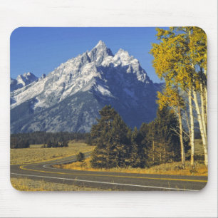 USA, Wyoming, Grand Teton NP. Teton Parkway Mousepad