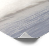 USA, Wyoming, Trumpeter Swan zieht Flügel Poster (Ecke)