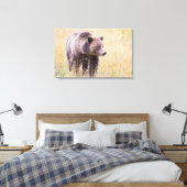 USA, Wyoming, Yellowstone National Park, Grizzy 3 Leinwanddruck (Insitu (Schlafzimmer))
