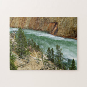 USA, Wyoming, Yellowstone Nationalpark Puzzle
