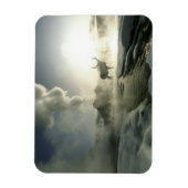 USA, Wyoming, Yellowstone Nationalpark. Sunrise Magnet (Vertikal)