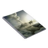 USA, Wyoming, Yellowstone Nationalpark. Sunrise Notizblock (Rechte Seite)