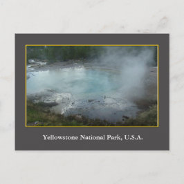 USA Yellowstone Nationalpark Postkarte
