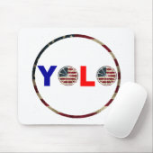 USA YOLO Mousepad (Mit Mouse)