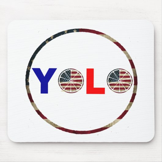 USA YOLO Mousepad (Vorne)