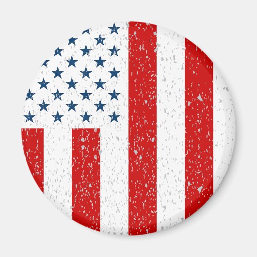 USA - Zivile Flagge der Peacetime Magnet (Vorne)