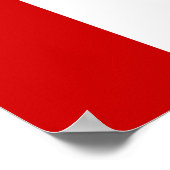 USA - Zivile Flagge der Peacetime Poster (Ecke)