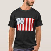 USA - Zivile Flagge der Peacetime T-Shirt (Vorderseite)