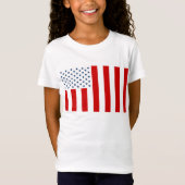 USA - Zivile Flagge der Peacetime T-Shirt (Vorderseite)