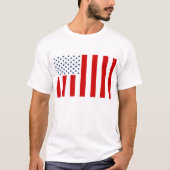 USA - Zivile Flagge der Peacetime T-Shirt (Vorderseite)