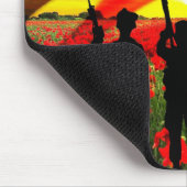 USA zu Ehren Mousepad (Ecke)