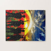 USA zu Ehren Puzzle (Horizontal)
