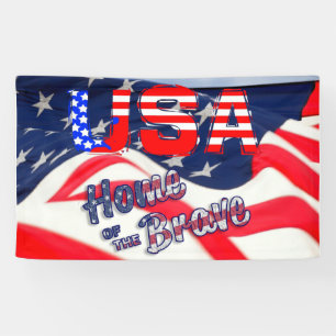 USA Zuhause der Brave Banner