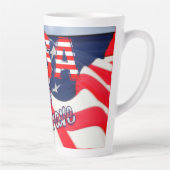USA Zuhause der Brave Flag Milchtasse (Rechts)
