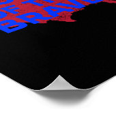 USA Zuhause der Tapferkeit Poster (Ecke)