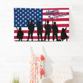 USA Zuhause des Brave Soldier Banner (Insitu)