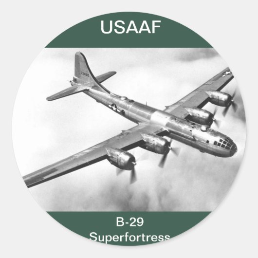 USAAF B-29 Aufkleber für Superfestungen (Vorderseite)