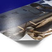 USAAF Flight Nurses and Medic Gekümmert für Verwun Fotodruck (Ecke)