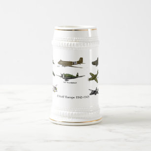 USAAF-Gedenkstein Bierglas