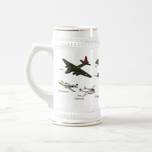 USAAF-Gedenkstein Bierglas (Links)