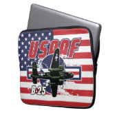 USAAF: Legendary Pilots and Aircraft of WWII Laptopschutzhülle (Vorderseite Links)
