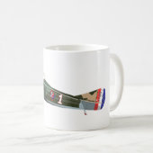 USAAF SPAD XIII Biplane-Tasse Kaffeetasse (VorderseiteRechts)