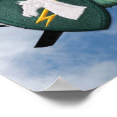 USACAPOC 1. Special Ops Patch drucken Poster (Ecke)