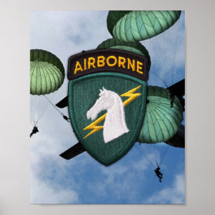 USACAPOC 1. Special Ops Patch drucken Poster