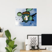 USACAPOC 1. Special Ops Patch Poster (Heimbüro)