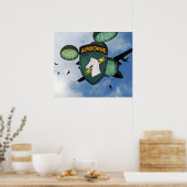 USACAPOC 1. Special Ops Patch Poster (Küche)