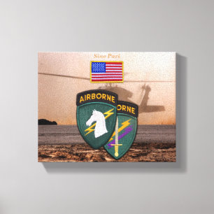 USACAPOC 1. Special Ops veterans veterans veterans Leinwanddruck