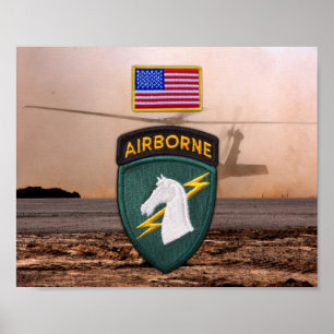 USACAPOC(A) 1. Special Ops Vets Patch Poster