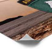 USACAPOC(A) 1. Special Ops Vets Patch Poster (Ecke)
