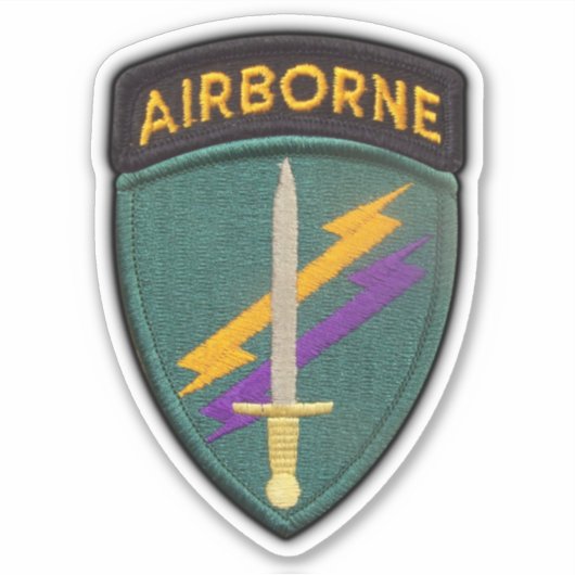 USACAPOC(A) Army Zivil Affairs Contour Sticker (Vorderseite)