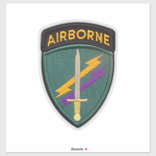 USACAPOC(A) Army Zivil Affairs Contour Sticker (Blatt)