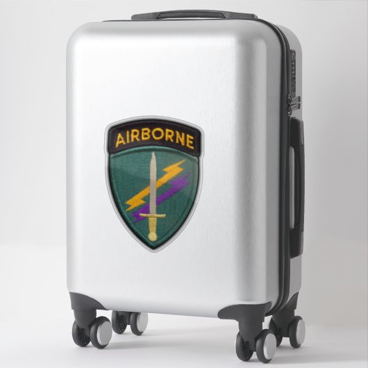 USACAPOC(A) Army Zivil Affairs Contour Sticker (Koffer)