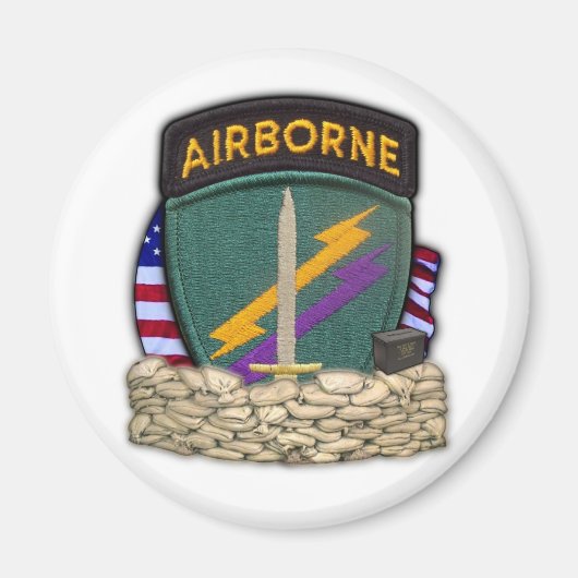 usacapoc special ops zivil Affairs Magnet (Vorne)