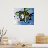 USACAPOC Special Ops Zivil Affairs Patch Poster (Küche)
