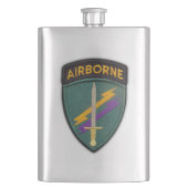 USACAPOC USACAPOC(A) Special Ops Patch Flachmann (Vorderseite)