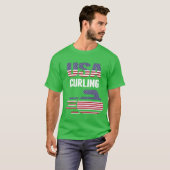 Usaeam Curling Rock Pullover Wintersport Geschenk (Vorne ganz)