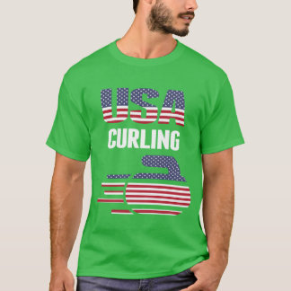 Usaeam Curling Rock Pullover Wintersport Geschenk