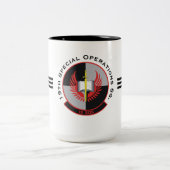 USAF - 19. Spezialbetrieb Sq. Zweifarbige Tasse (Mittel)