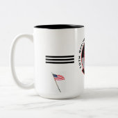 USAF - 19. Spezialbetrieb Sq. Zweifarbige Tasse (Links)