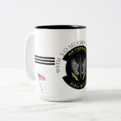 USAF - 919. S O Security Forces Sq Zweifarbige Tasse (Vorderseite Links)