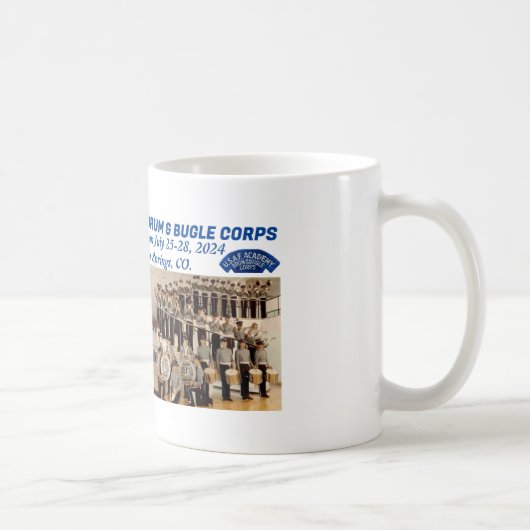 USAF Academy Drum & Bugle Corps Kaffeepause Tasse (Rechts)
