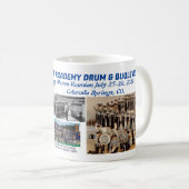 USAF Academy Drum & Bugle Corps Wiedersehen 11oz C Kaffeetasse (VorderseiteRechts)