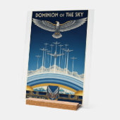 USAF Art Deco Acrylschild (Winkel)