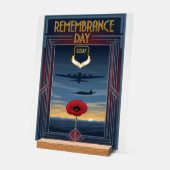 USAF Art Deco Acrylschild (Winkel)