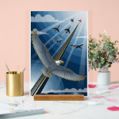 USAF Art Deco Acrylschild (Hochzeit)